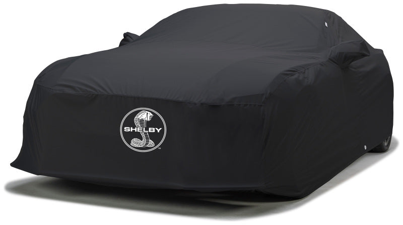 Covercraft 66-68 Ford Mustang  Custom Weathershield Hp Car Cover w/ Blk  Snake Medallion Logo
