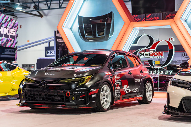 CSF 2023+ Toyota GR Corolla/2020+ GR Yaris High Performance Stepped Core Intercooler System - Silve