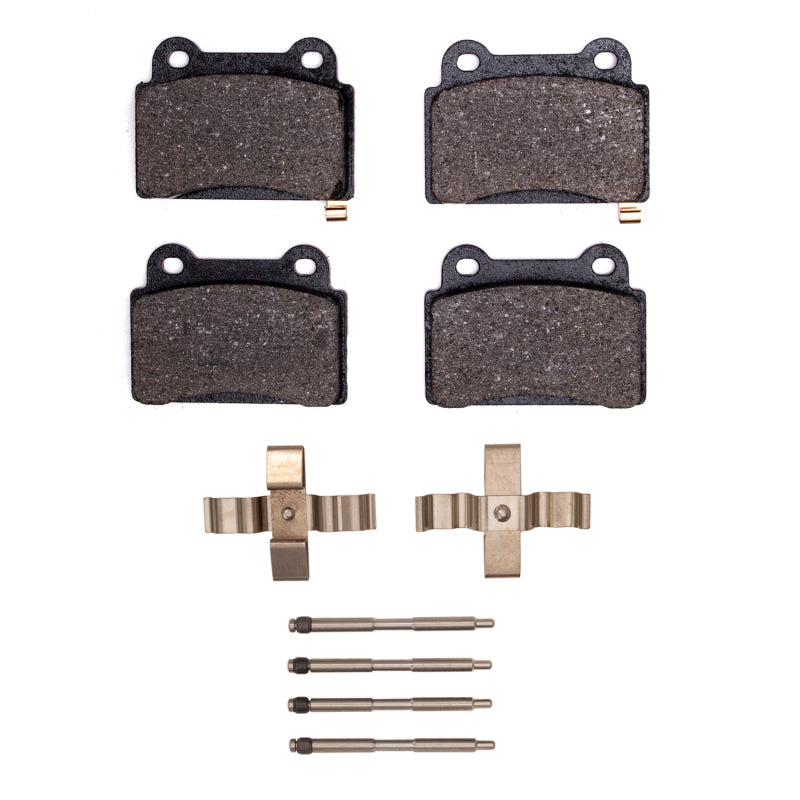 R1 08-15 Mitsubishi Lancer Rear Euro Ceramic Pads & Hardware Kit