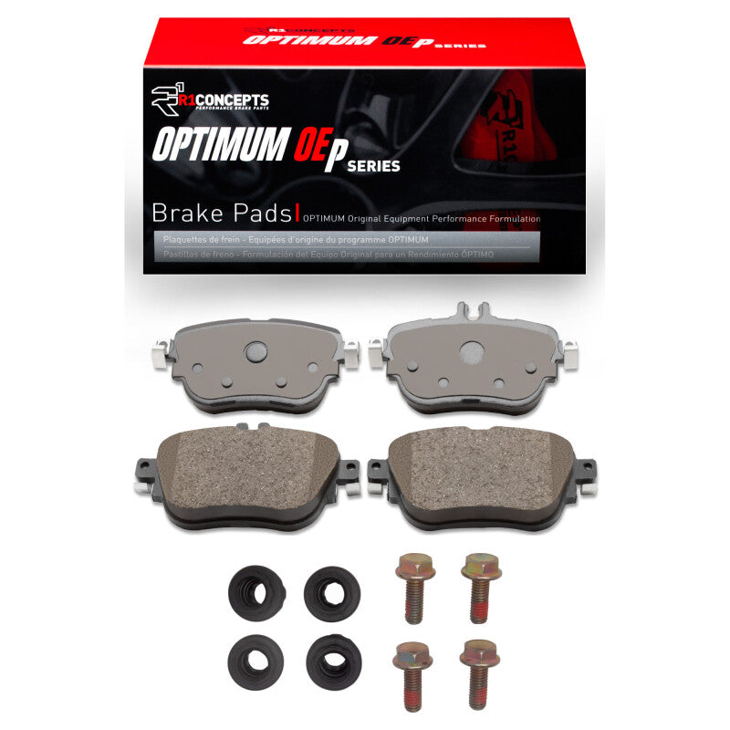 R1 20-23 Mercedes-Benz E350 Rear Optimum OE Pads & Hardware Kit
