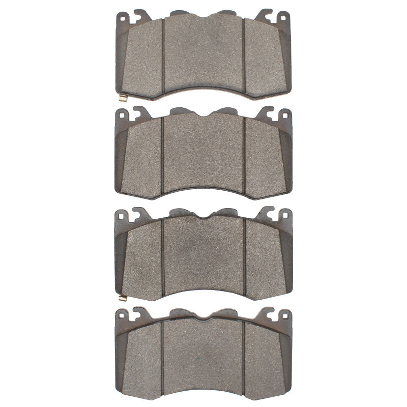 DFC 24-25 Ford Mustang Front 5000 Advanced Low Metallic Brake Pads and Hardware Kit