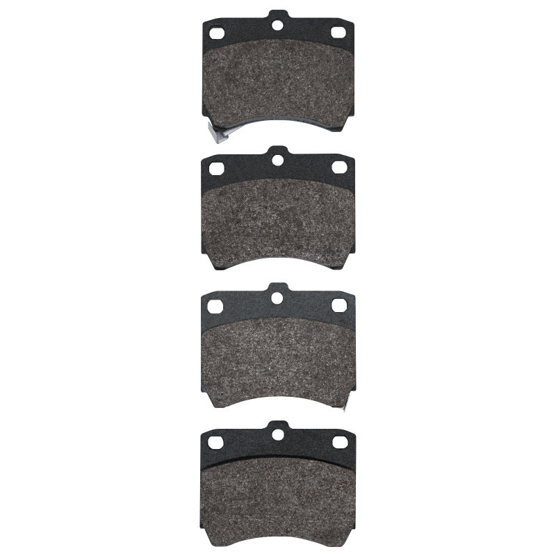 DFC 88-93 Ford Festiva Front 5000 Advanced Semi Metallic Brake Pads and Hardware Kit