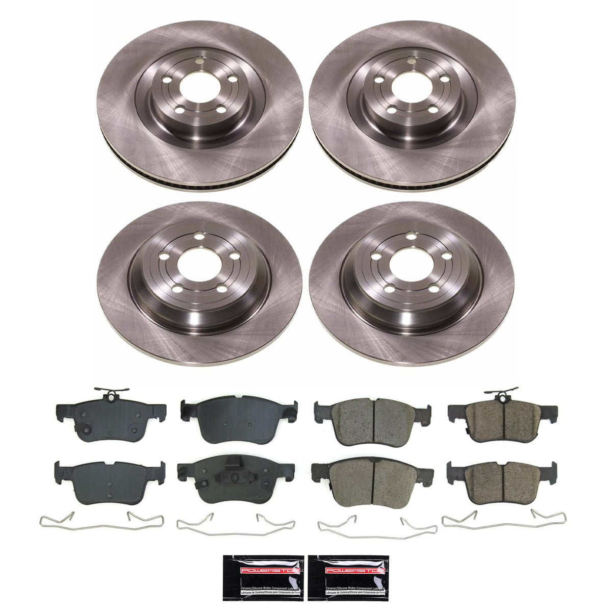 Power Stop 2023 Ford Bronco Sport Front and Rear Autospecialty Brake Kit