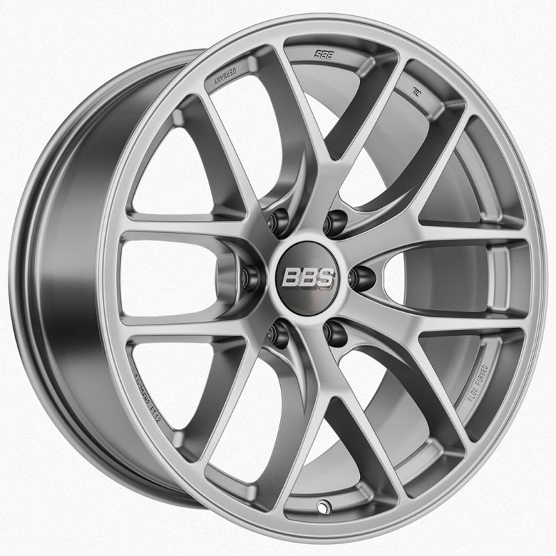 BBS TS-P 20x9in - 6x135 - 87.1 CB - ET12 - Satin Silver Wheel