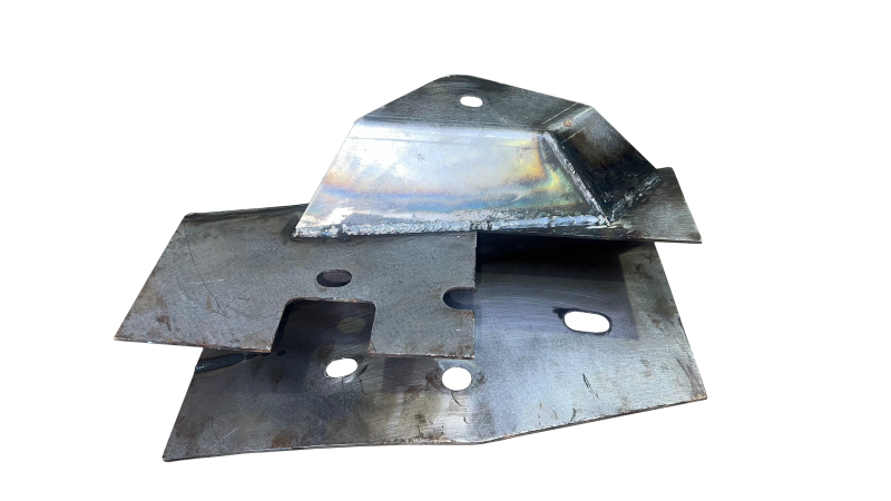 Rust Buster 2004-2008 Ford F-150 Center Rear Frame Section with ward Leaf Spring Mount - Right