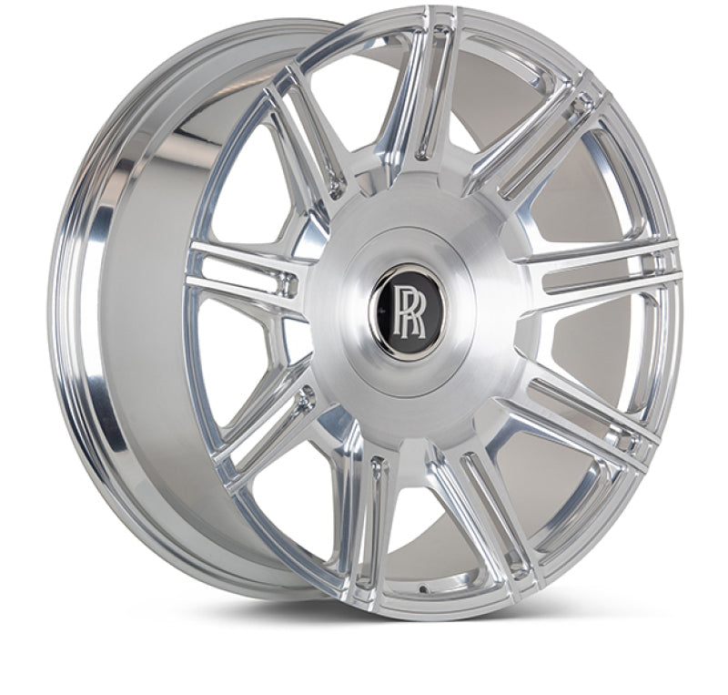 Vossen x Novitec SP2 22x10 ET:12 Brushed - Gloss Clear Rolls-Royce Phantom 1st Gen Rear Wheel