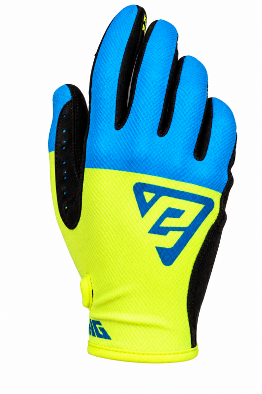 Answer  Ascent Gloves Cyan/Hyper Acid/Black - 2XL