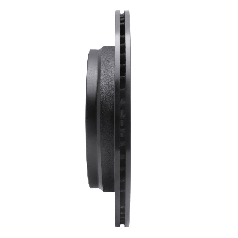 R1 05-07 Land Rover LR3 Rear Left Drilled & Slotted Black Brake Rotor