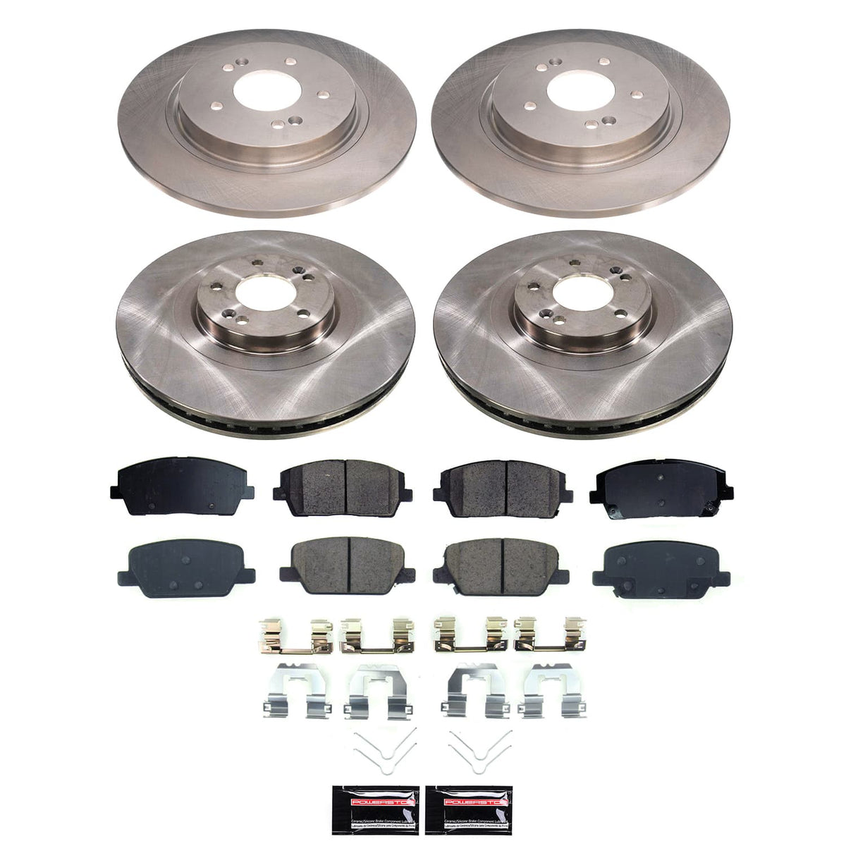 Power Stop 20-22 Kia Telluride Front and Rear Autospecialty Brake Kit