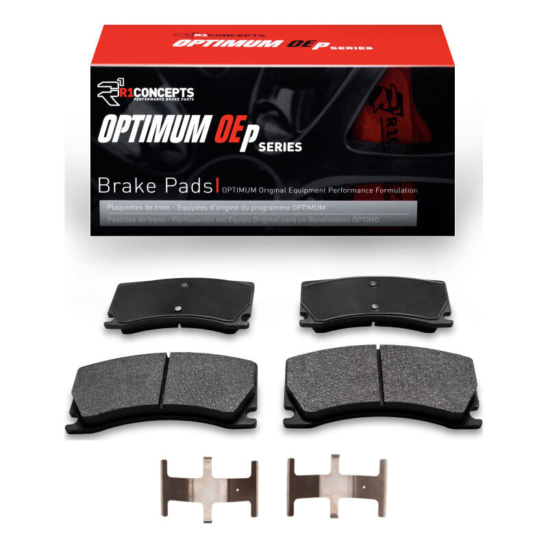 R1 08-20 Jaguar XKR Front/Rear Optimum OE Pads & Hardware Kit