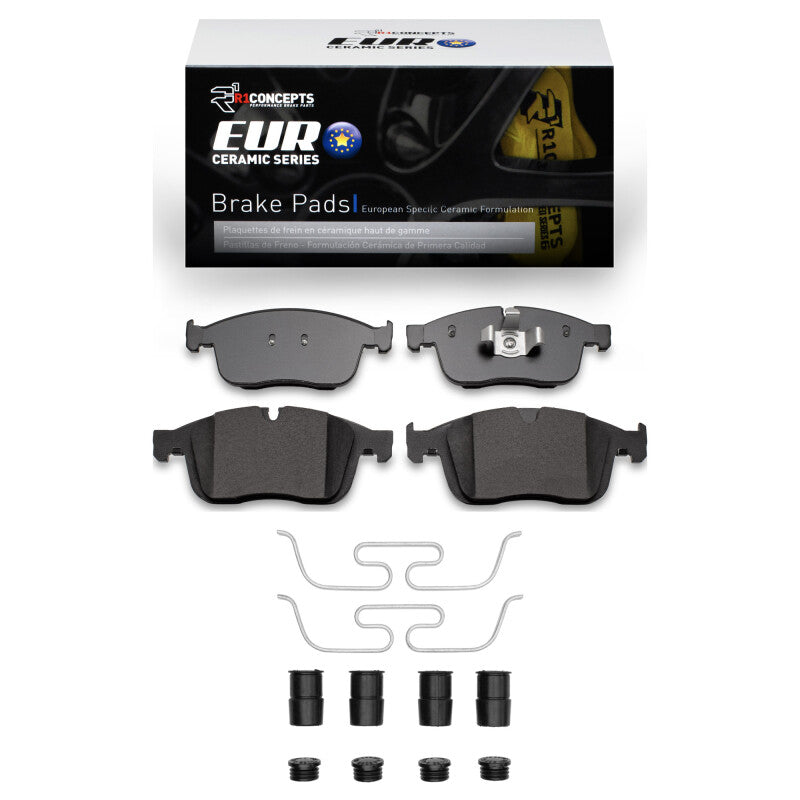 R1 2016-2017 Volvo XC60 Front R1 Euro Ceramic Pads & Hardware Kit