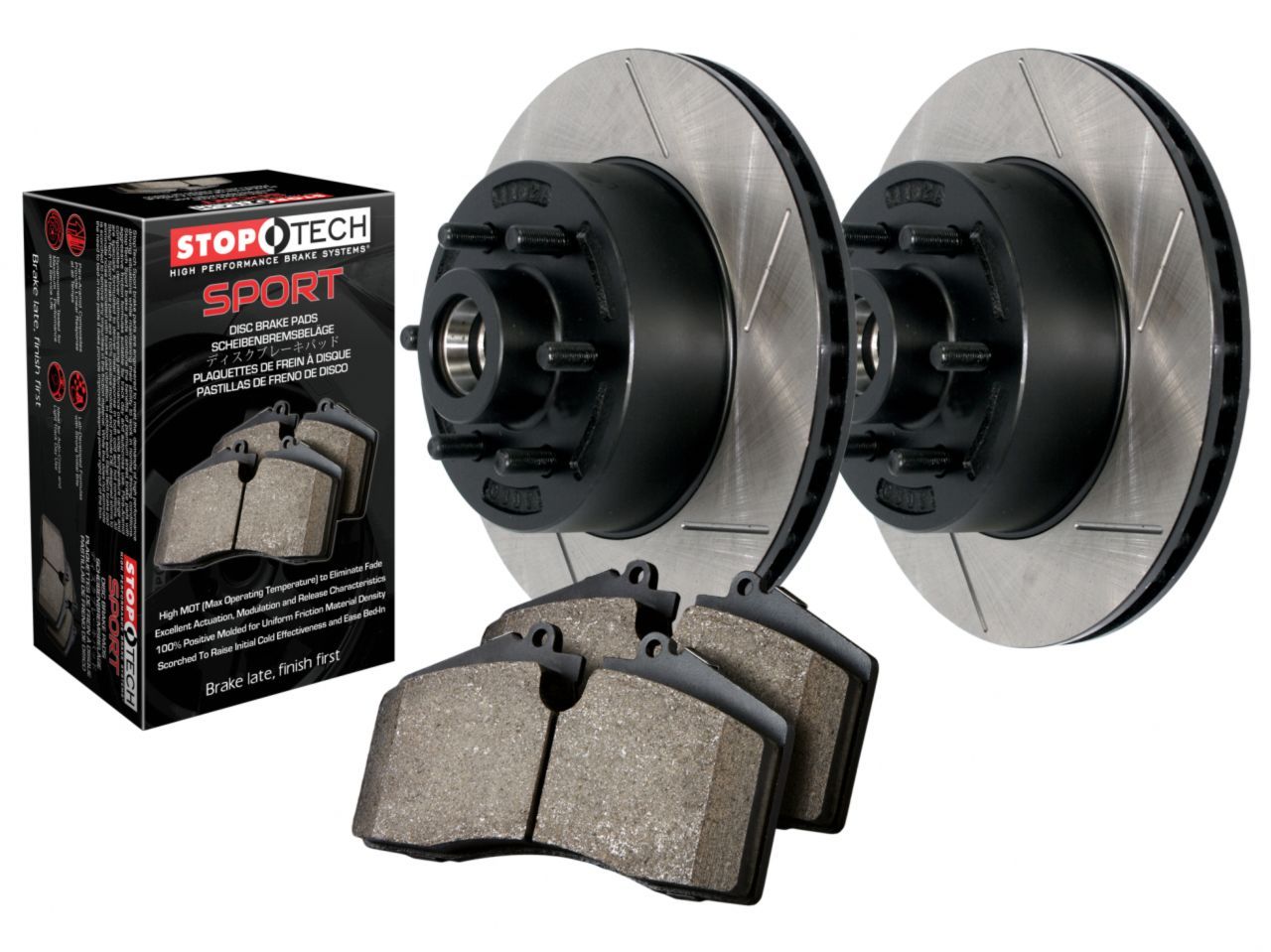 Truck Axle Pack, Slotted, Rear