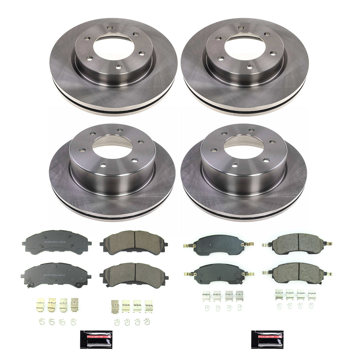 Power Stop 2021 Ford Bronco Front & Rear Autospecialty Brake Kit