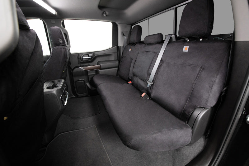 Covercraft 18-22 Honda Odyssey Carhartt Super Dux SeatSaver Custom Front Row Seat Covers - Black