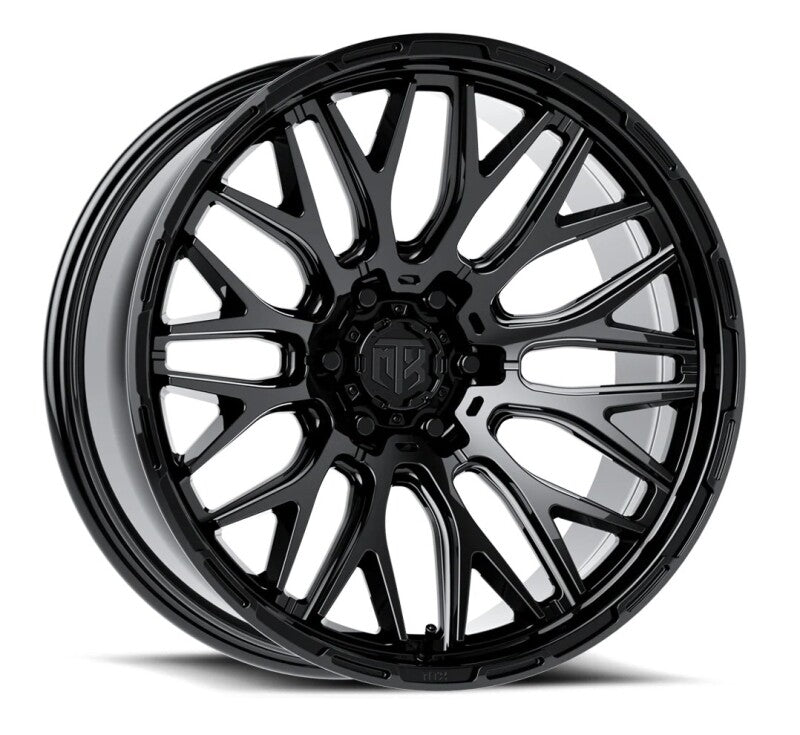 MTX Typhoon Gloss Black 22x10in / 6x139.7 BP / -18mm Offset / 106.1mm Bore
