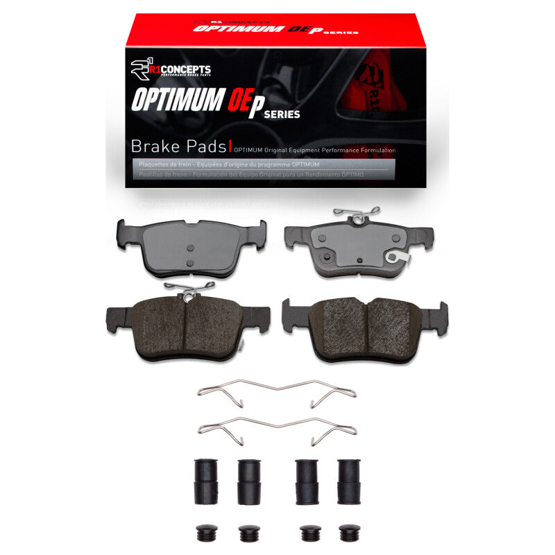 R1 2020-2025 Ford Bronco Sport Rear R1 Optimum OE Pads & Hardware Kit