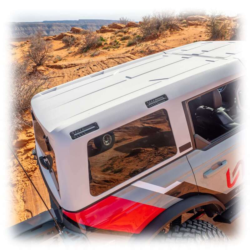 Turn Offroad 21-26 Ford Bronco Hard Top (4 Door) White/Badge Delete