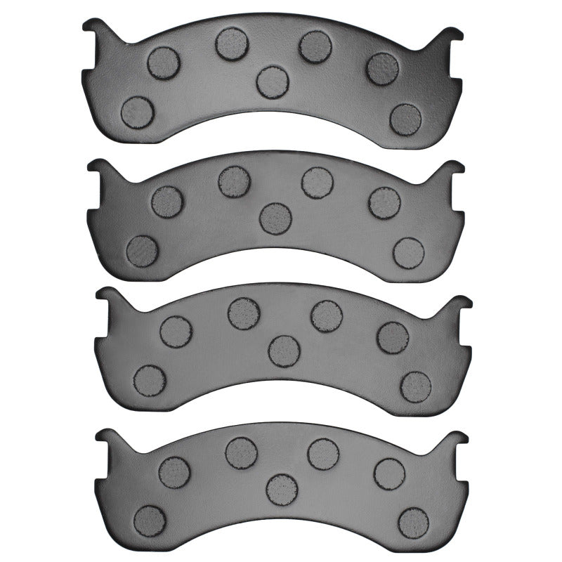 DFC 98-25 Beaver Motorcoach Monterey Rear/Front 5000 Adv Semi Metallic Brake Pads & Hardware Kit