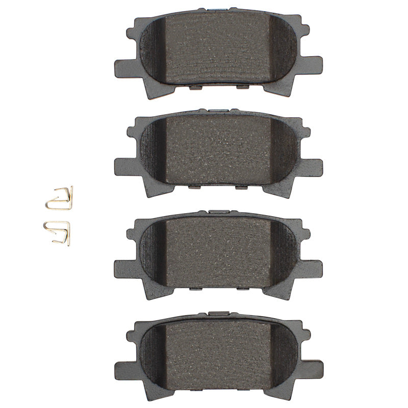 R1 04-09 Lexus RX350 Rear Optimum OE Brake Pads & Hardware Kit