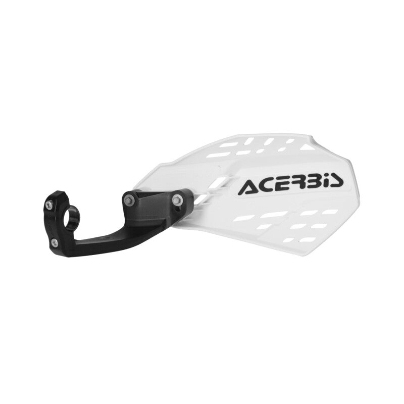 Acerbis Linear Vented Handguard - White/Black