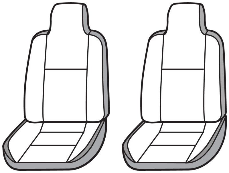 Covercraft 1997-02 Jeep Wrangler Carhartt SeatSaver Custom Front Row Seat Covers - Gravel