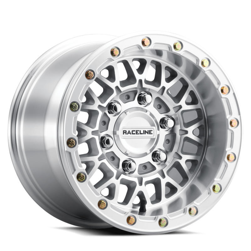 Raceline A15 Omega 15x6in / 4x137 BP / 40mm Offset / 110.18mm Bore - Machined