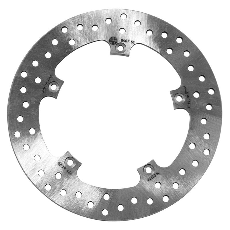 Brembo OE 07-08 Peugeot Geo RS 125cc 226x4.5mm Brake Disc - Rear Fixed