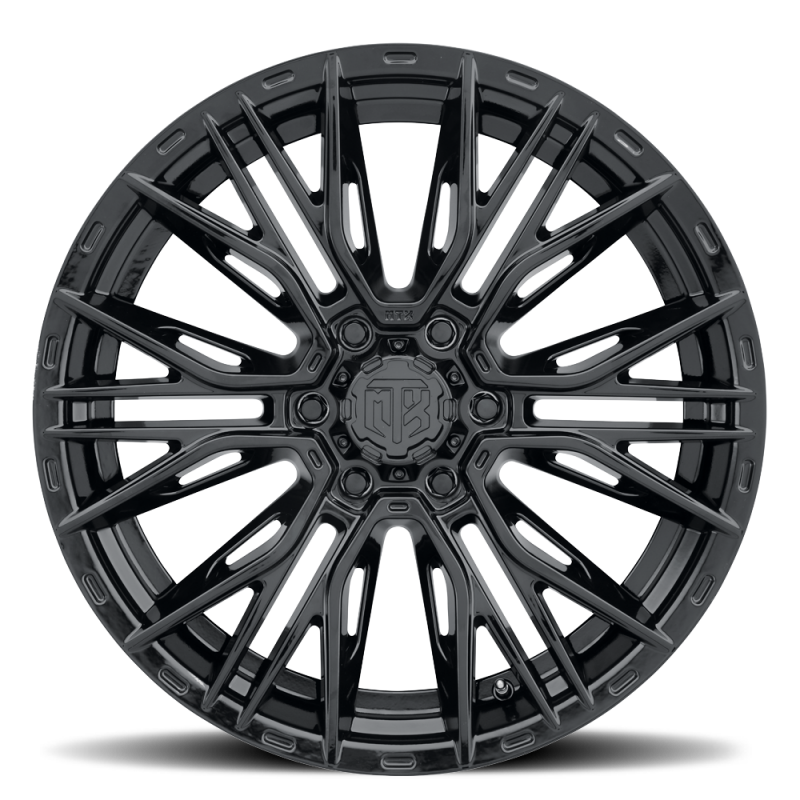 MTX Gangstar Gloss Black 20x10in / 6x139.7 BP / -18mm Offset / 106.1mm Bore