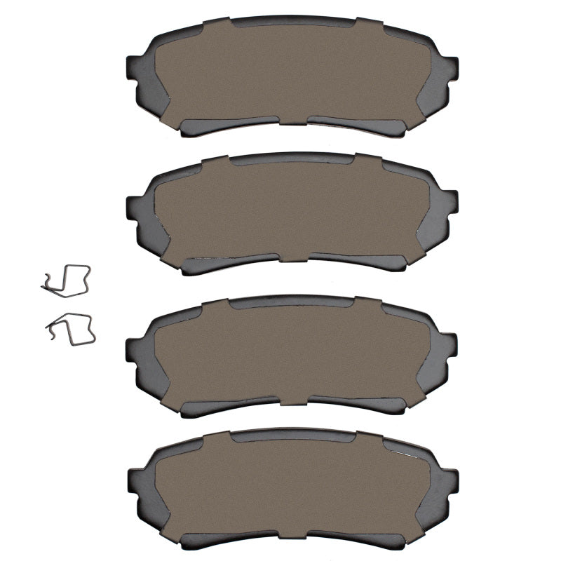 R1 1998-2007 Lexus LX470 Rear R1 Optimum OE Pads & Hardware Kit