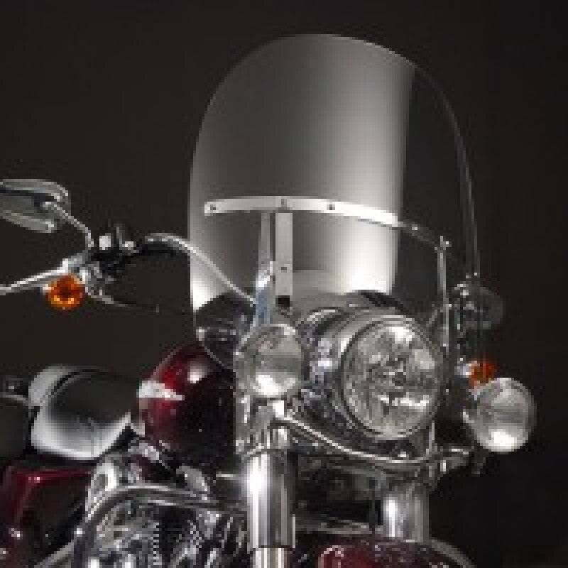 National Cycle 94-23 Harley-Davidson FLHRC Road King Switchblade Windshield 2-Up - Clear
