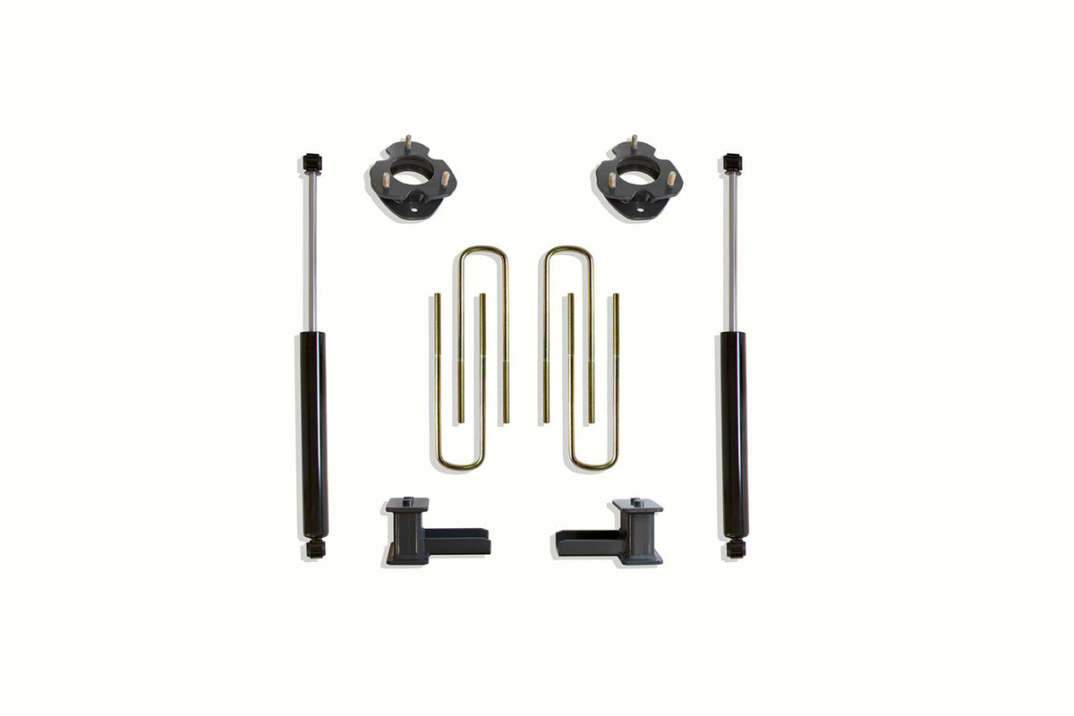 Maxtrac 0.5in Spacers, 4in Blocks/ U-Bolts - Maxtrac Shocks