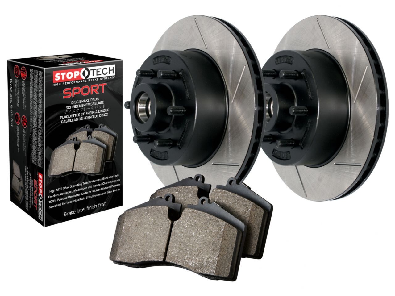 Truck Axle Pack, Slotted, Front
