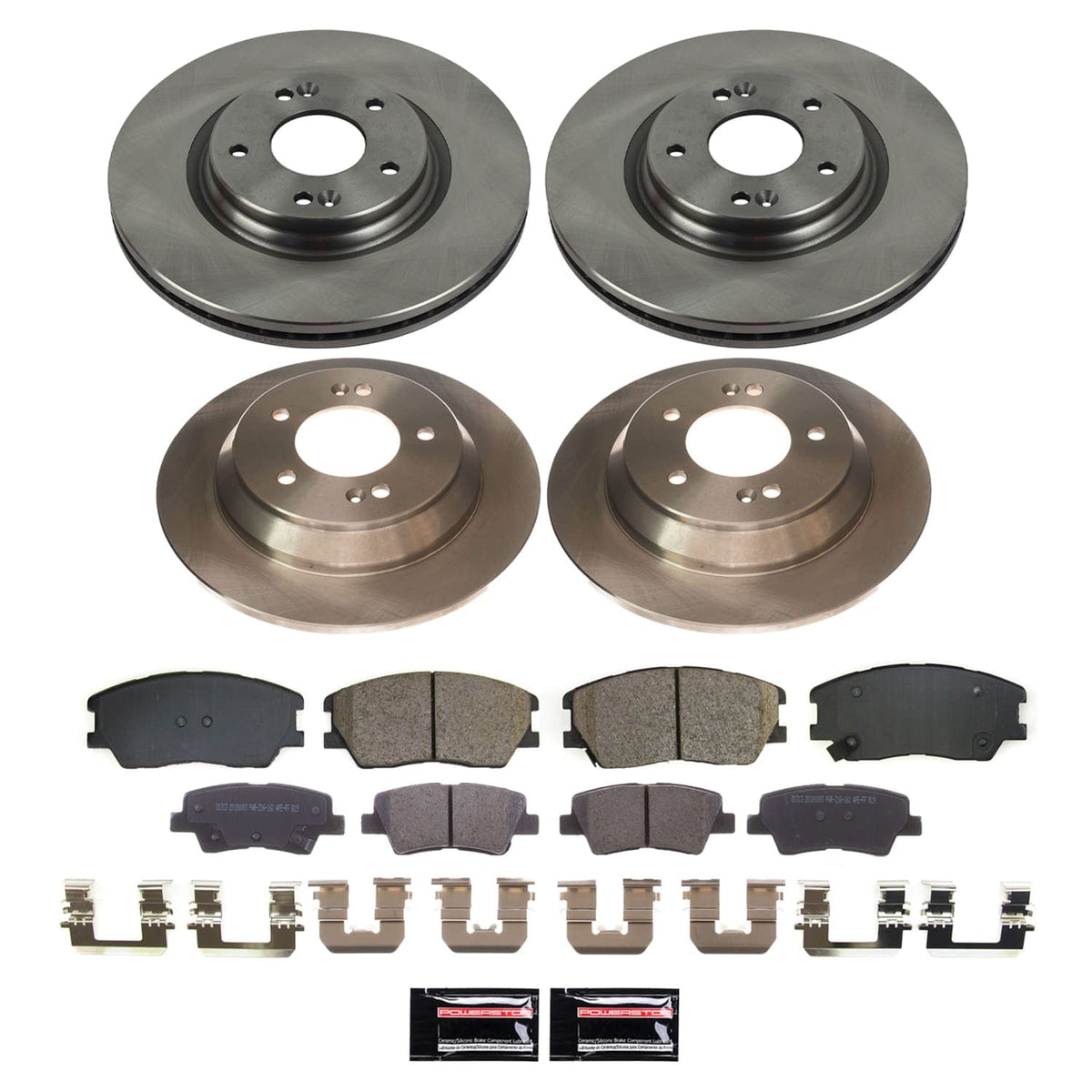 Power Stop 20-21 Kia Soul Front and Rear Autospecialty Brake Kit