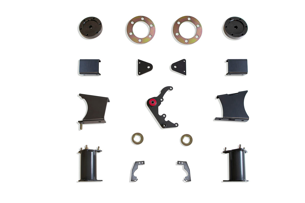 Maxtrac 15-20 GM SUV 4WD Misc Brackets & Hardware - 7in Crossmember Kit (Box 3 of 4)