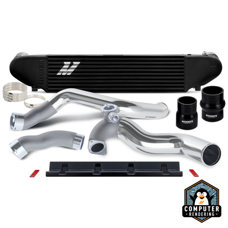 Mishimoto 2024+ Ford Mustang 2.3L EcoBoost Performance Intercooler Kit -  Black/Polished