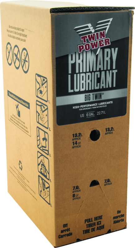 Twin Power Primary Lube - 6 Gallon Bag-In-Box