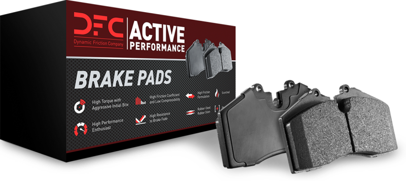DFC 14-16 Maserati Ghibli Rear Active Performance Brake Pads