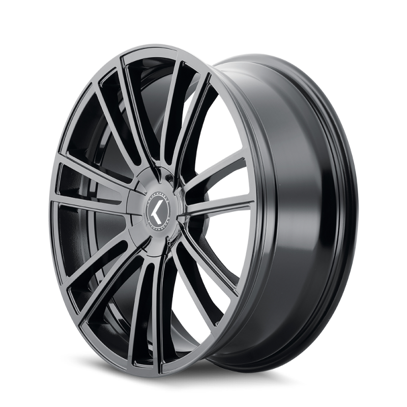 Kraze KR183 Spectra 22x8.5 / 5x114.3/120 BP / 38mm Offset / 74.1mm Hub Gloss Black Wheel