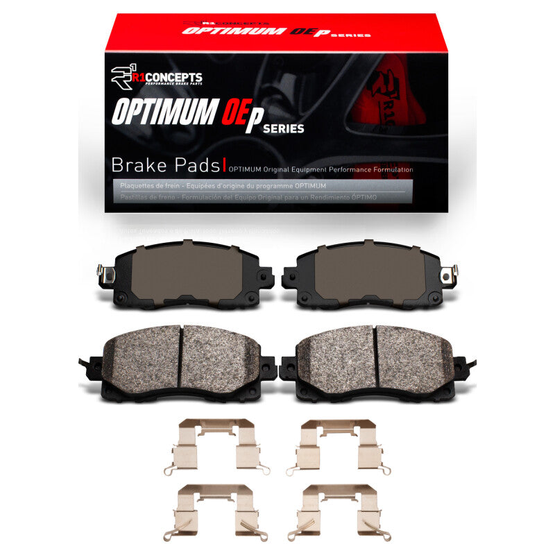 R1 2019-2025 Subaru Crosstrek Front R1 Optimum OE Pads & Hardware Kit