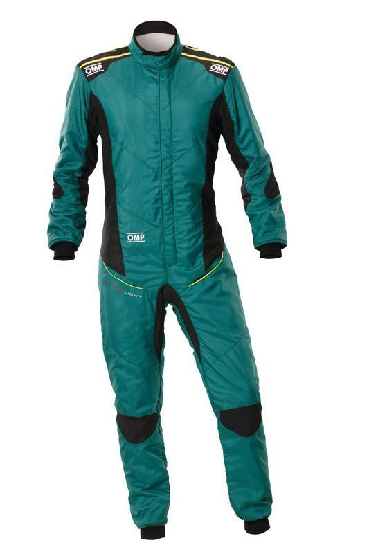 OMP TECNICA SUPERLIGHT OVERALL SFI GREEN SZ 50