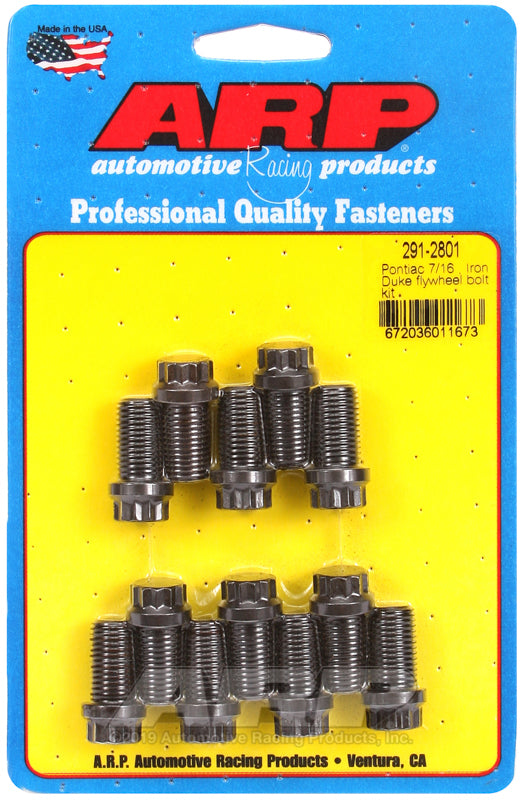 ARP Pontiac 7/16 Iron Duke Flywheel Bolt Kit