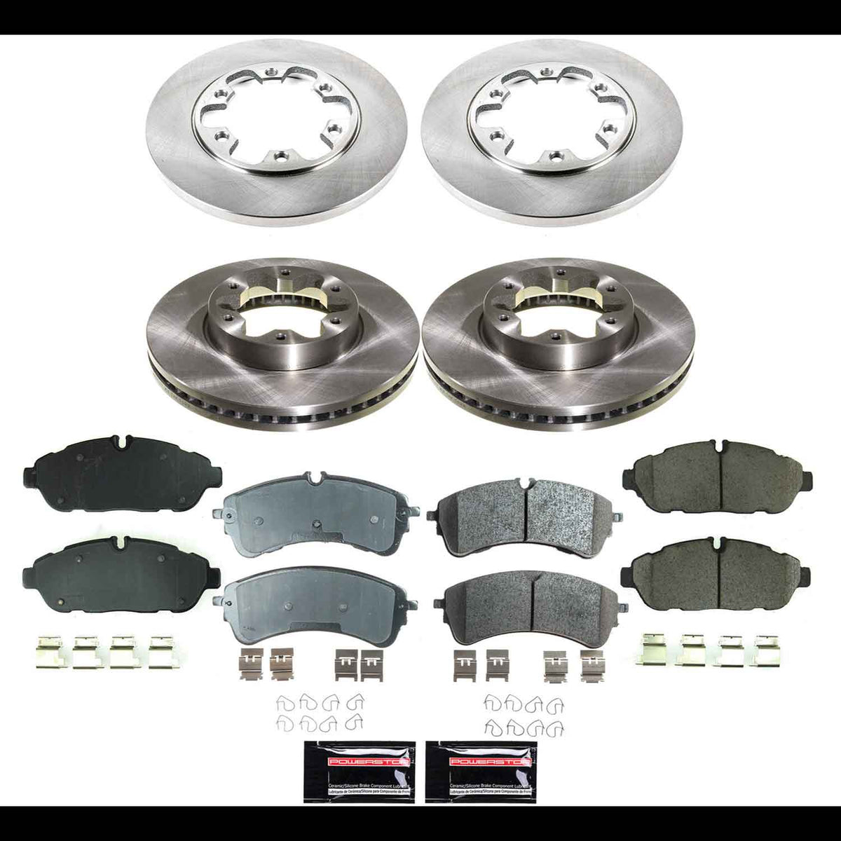 Power Stop 20-23 Ford Transit-350 HD Front and Rear Autospecialty Brake Kit
