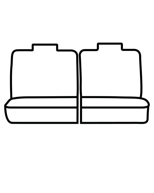 Covercraft 20-23 Ford Explorer Polycotton SeatSaver Custom Second Row Seat Covers - Charcoal