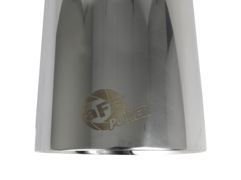 aFe MACH Force-Xp Universal Exhaust Tip 2-1/2 IN Inlet x 4-1/2 IN Outlet x 9 IN L