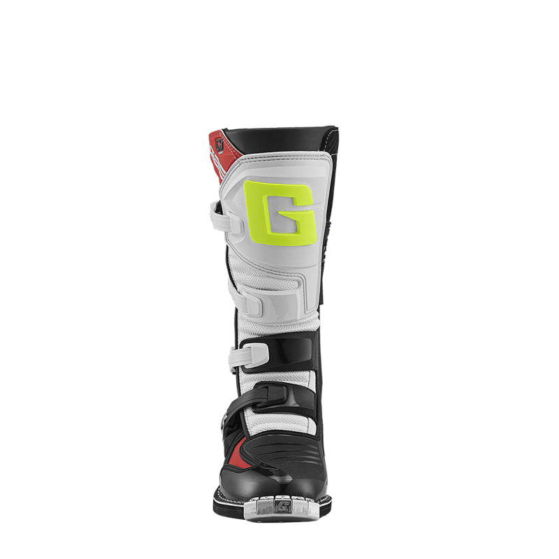 Gaerne GXJ Boot Black/White/Red Size Youth - 5.5