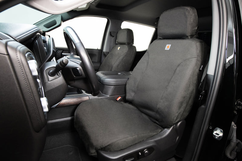 Covercraft 11-24 Dodge RAM 2500 4500 Carhartt Super Dux SeatSaver Sec Row Custom Seat Cover- Gravel