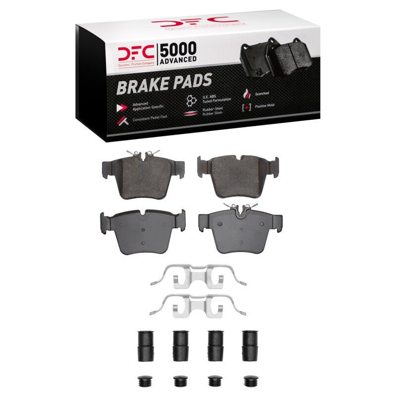 DFC 16-23 Mercedes-Benz GLC250 (South America) Rear 5000 Advanced Ceramic Brake Pads & Hardware Kit