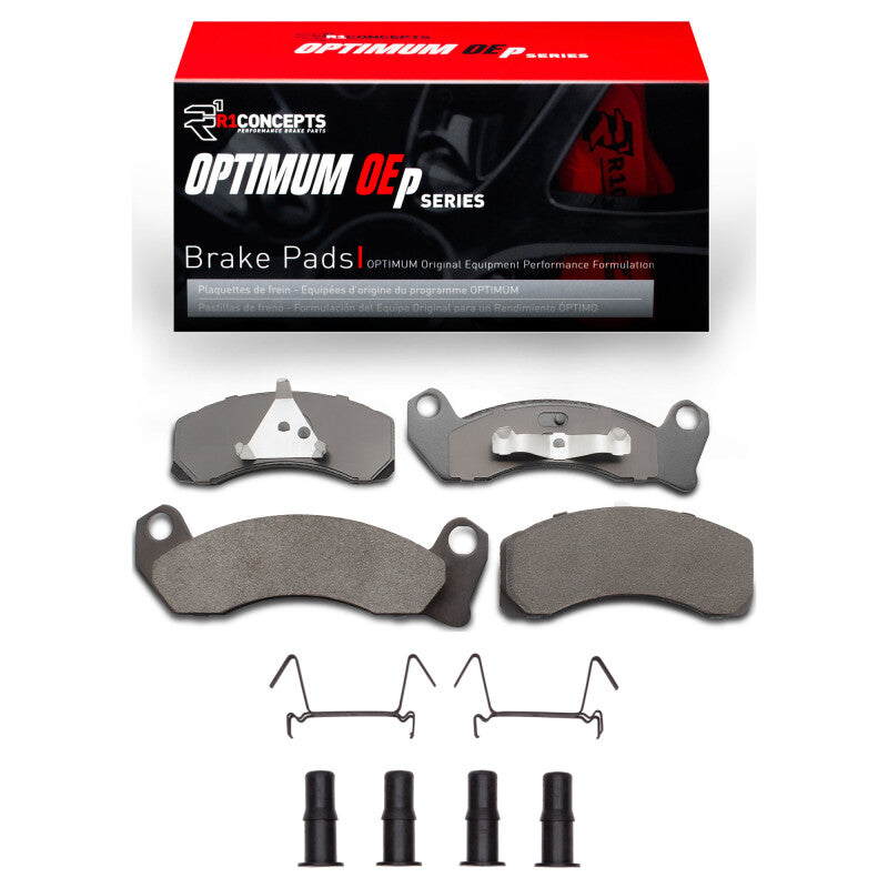 R1 79-91 Ford LTD Front Optimum OE Pads & Hardware Kit