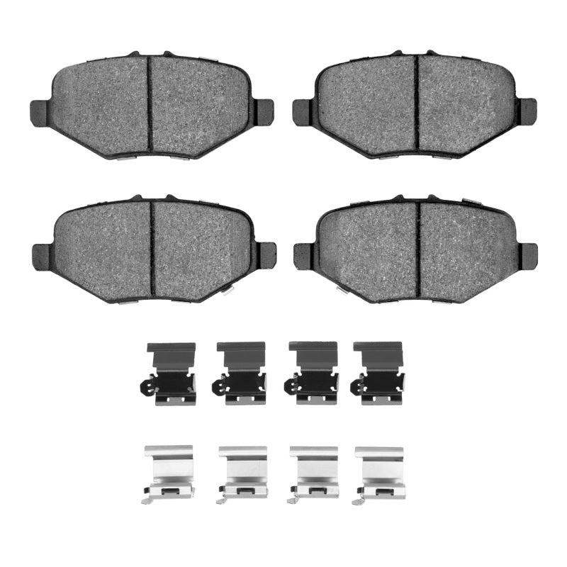 R1 13-19 Ford Taurus (Excl SHO) Rear Optimum OE Pads & Hardware Kit