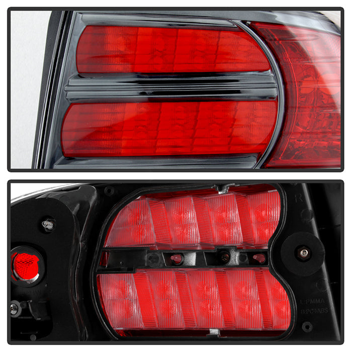 xTune 07-08 Acura TL Type S OEM Style Tail Lights - Set (ALT-JH-ATL07TS-OE-RC)